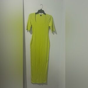 Lime Green Maxi Dress